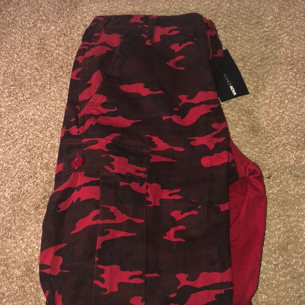 Split Leg Cargo Pants